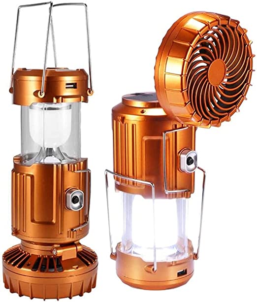 Big Size Portable LED Lamp with Fan