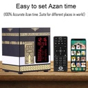 Kaaba Azan Clock and Quran Speaker