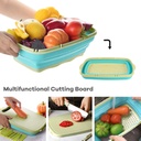 Multifunctional Slitting Planer, 9-in-1 Kitchen Chopping Board