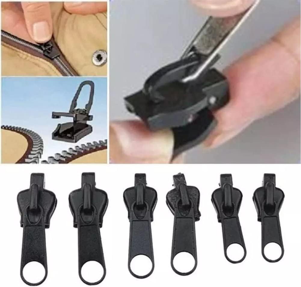 Fix Zip Puller, Zip Slider Repair Replacement Kit, Fix Zipper Removable Replacement Pack