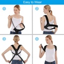 Posture Back Support, Posture Corrector Shoulder Brace Back Support Belt