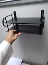 Multi Layer Wall Mounted Router Stand, Metal Router Stand, Double Layer Router Stand