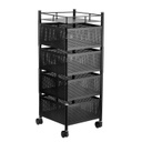 4 Layer Square Kitchen  Rack