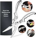 Multi-functional Chicken Bone Scissors, Professional Sharp Kitchen Scissors