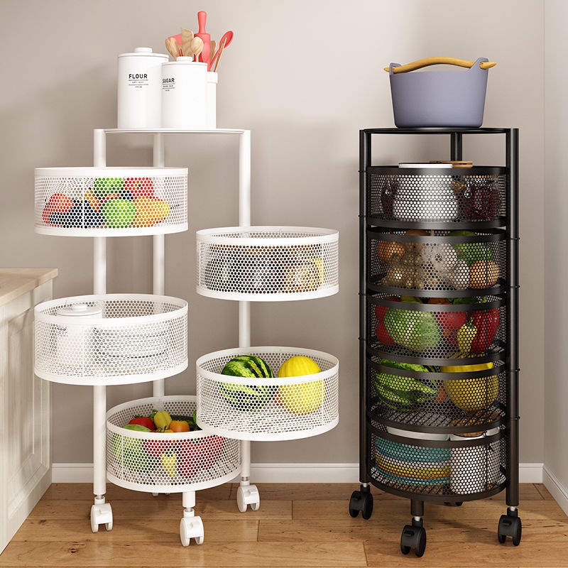 5 Layer Kitchen Storage Shelf (Round)