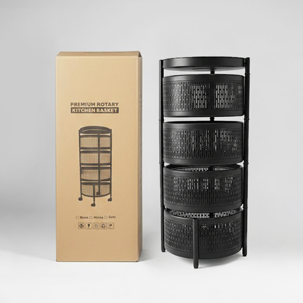 Premium Rotary Basket (4 Layer)