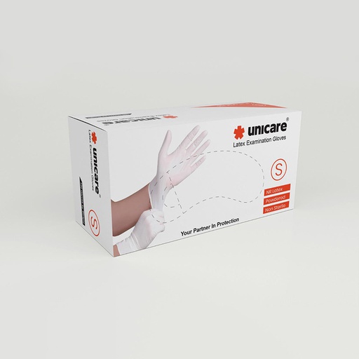 [A-2213] Unicare - Latex Examination Hand Gloves