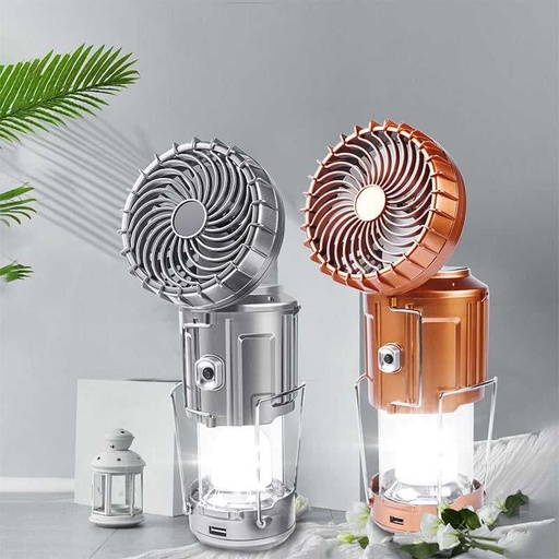 [B-2290] Big Size Portable LED Lamp with Fan