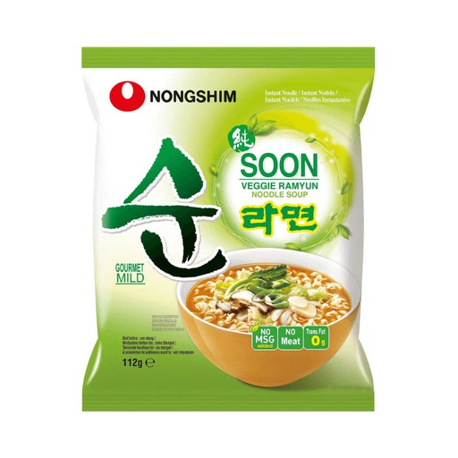 [A-965] Nongshim Soon Veggie Ramyun Noodles